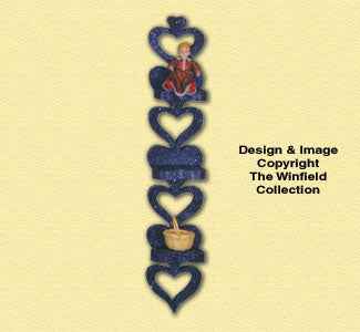 Seven Heart Shelf Pattern
