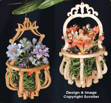 Slotted Basket Ornaments Pattern