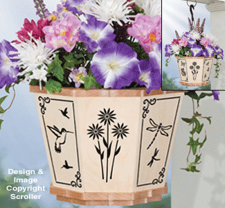 Tiny Wings Hanging Basket Pattern