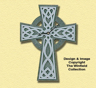 Cross Wall Clock Pattern