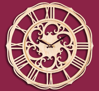 Wall Clock Design Pattern - The Winfield Collection