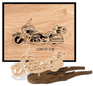 Comfort Zone Set 2 Scrolled Art/3D Model Pattern - The Winfield Collection