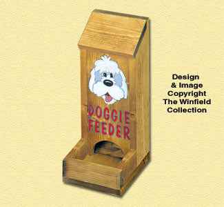 Doggie Feeder Woodcraft Pattern
