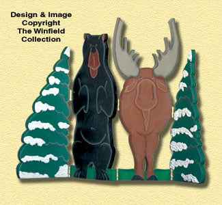 North Woods Screen Wood Pattern