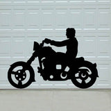 Biker Buddies Motorcycle Shadow Pattern