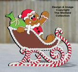 Gingerbread Sleigh Pattern