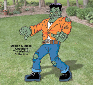 Giant Frankenstein Color Poster