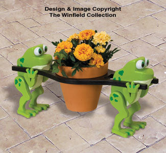 Team Frog Pot Holder Pattern - The Winfield Collection