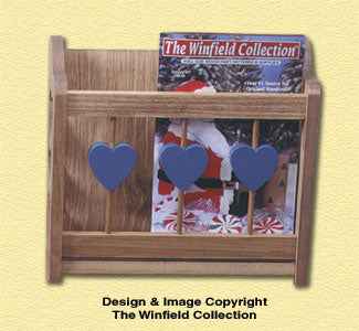 Magazine Wall Rack Woodcraft Pattern