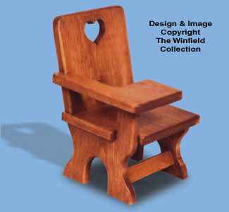 School Desk "B"  Wood Plans