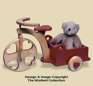 Delivery Trike Woodcraft Pattern