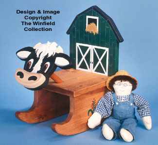 Barn Yard Rocker Holzhandwerk Muster