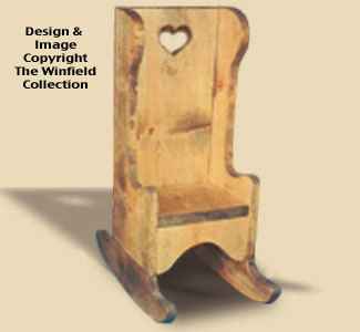 Rocking Chair Woodcraft Pattern – The Winfield Collection
