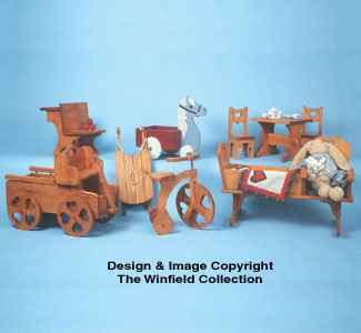 Doll Furniture Pattern Set #2