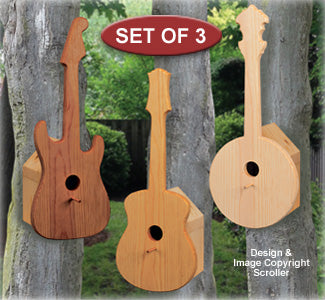 String Along Birdhouse Pattern Set