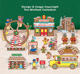 Tabletop Gingerbread Village #5 Pattern