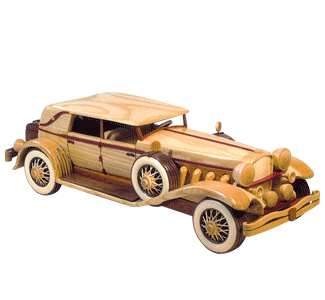 Duesenberg Auto-Design-Muster