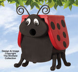Lucky Ladybug  Birdhouse