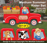 Medium Summer Rider Pattern Set