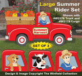 Large Summer Rider Pattern Set