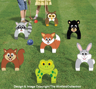 Animal Croquet Pattern Set - The Winfield Collection