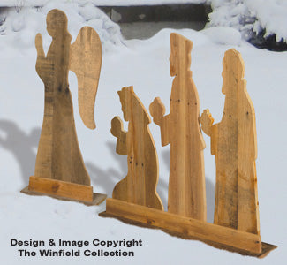 Pallet Wood Angel & Kings Woodcraft Pattern