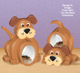 Fat Dog Banks Woodcraft Pattern - The Winfield Collection