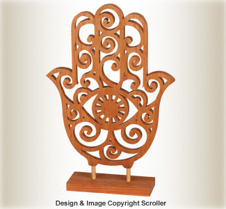 Hamsa Shelf Decor Pattern