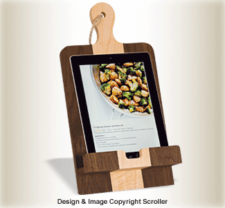 Counter Top Cookbook & Tablet Stand Pattern - The Winfield Collection