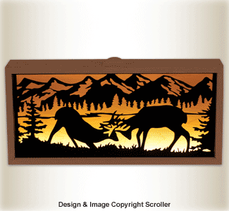 Interchangeable Wildlife Panel Light Box Pattern - The Winfield Collection