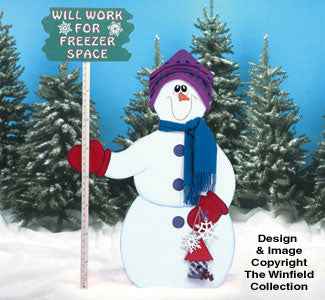 Working For Freezer Space Woodcraft Pattern