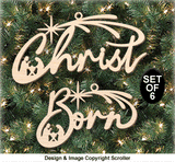 Holy Family Ornament Set