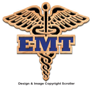 EMT Caduceus Pattern - Downloadable