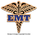 EMT Caduceus Pattern - Downloadable