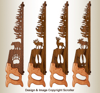 Woodland Wall Saw Pattern