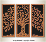Tree of Life Wall Panel Display