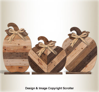 Reclaimed Wood Country Pumpkins