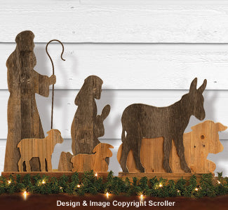 Reclaimed Wood Shepherds & Animals - Downloadable