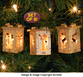 Christmas LIght Strand Lanterns - Downloadable