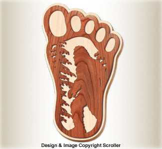 Bigfoot Wall Plaque