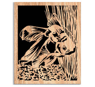 Goldie Scrolled Art Project Pattern