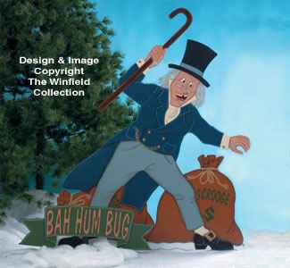 Bah Hum Bug!!  Woodcraft Pattern