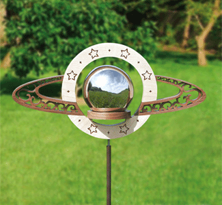 Ringed Planet Celestial Yard Poke Project Patterns
