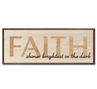 FAITH Inlay Wall Decor Project Pattern - The Winfield Collection