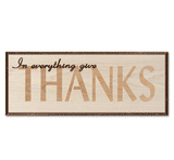 THANKS Inlay Wall D&eacute;cor Project Pattern