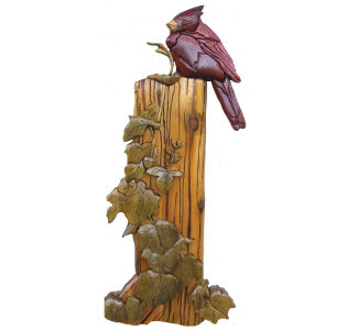 Cardinal On Post Project Pattern - The Winfield Collection