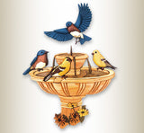 Intarsienmuster für Gartenbadewannen