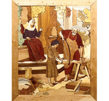 Das Carpenter Intarsia Designmuster