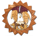 Gottes Geschenk Intarsien-Designmuster