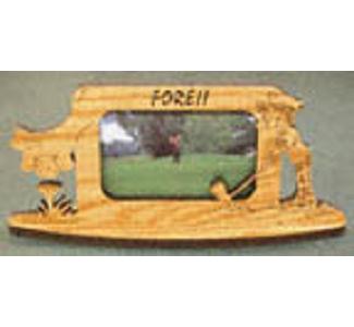 Golf "Fore" Picture Frame Project Pattern - The Winfield Collection